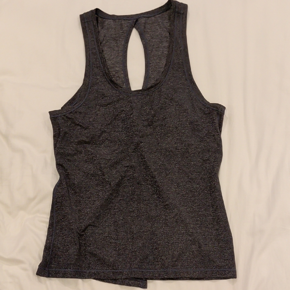 lululemon athletica Dark Gray Tank Top